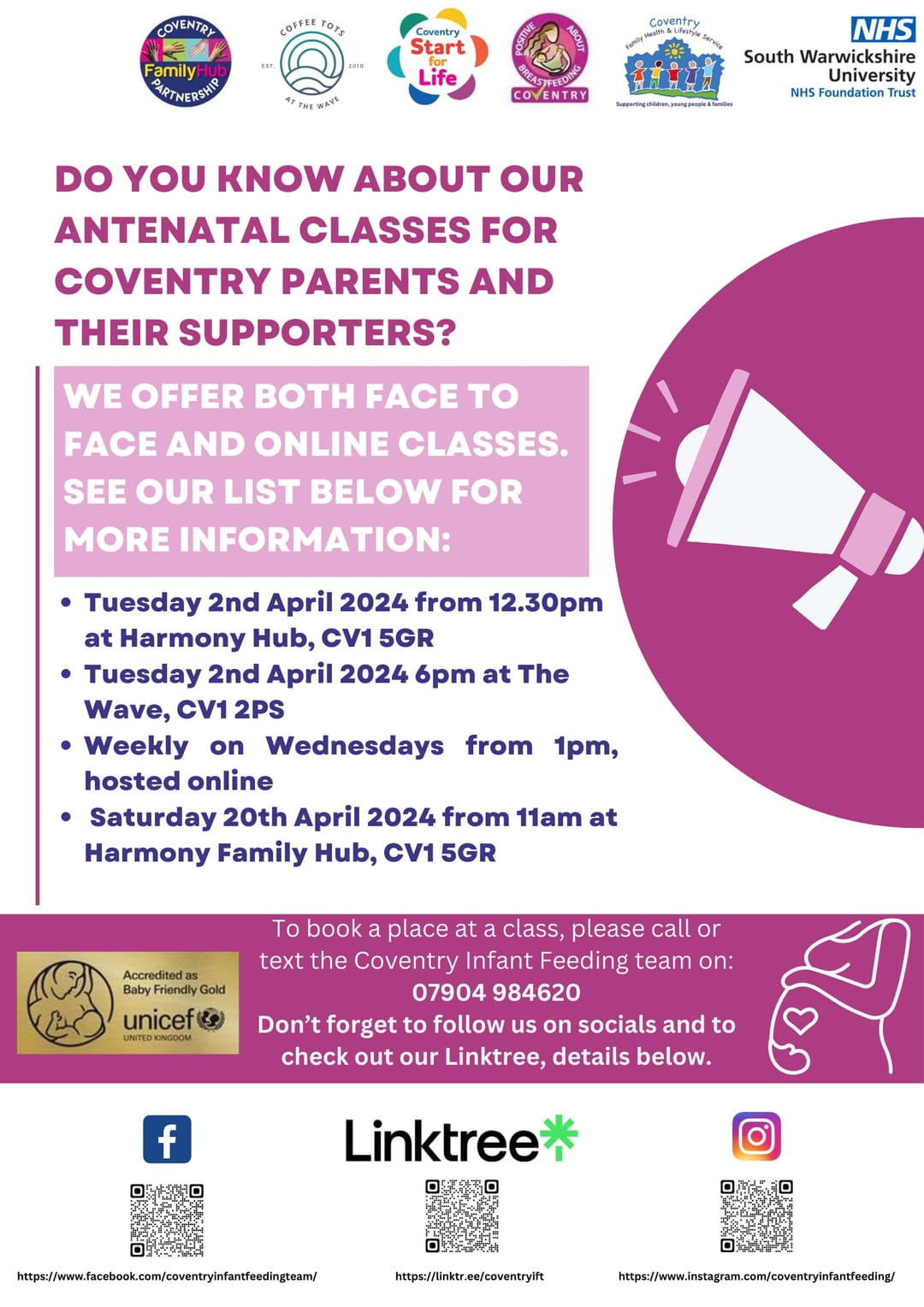 Coventry Antenatal Classes - image 1