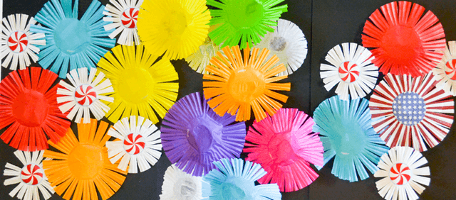 Fireworks Themed Crafts for Kids